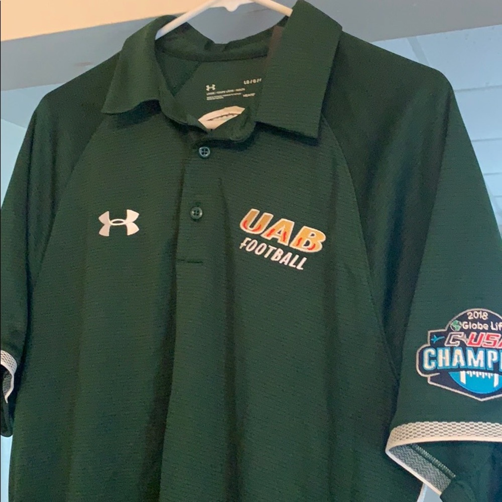 UAB Football Under Amour Polo Shirt